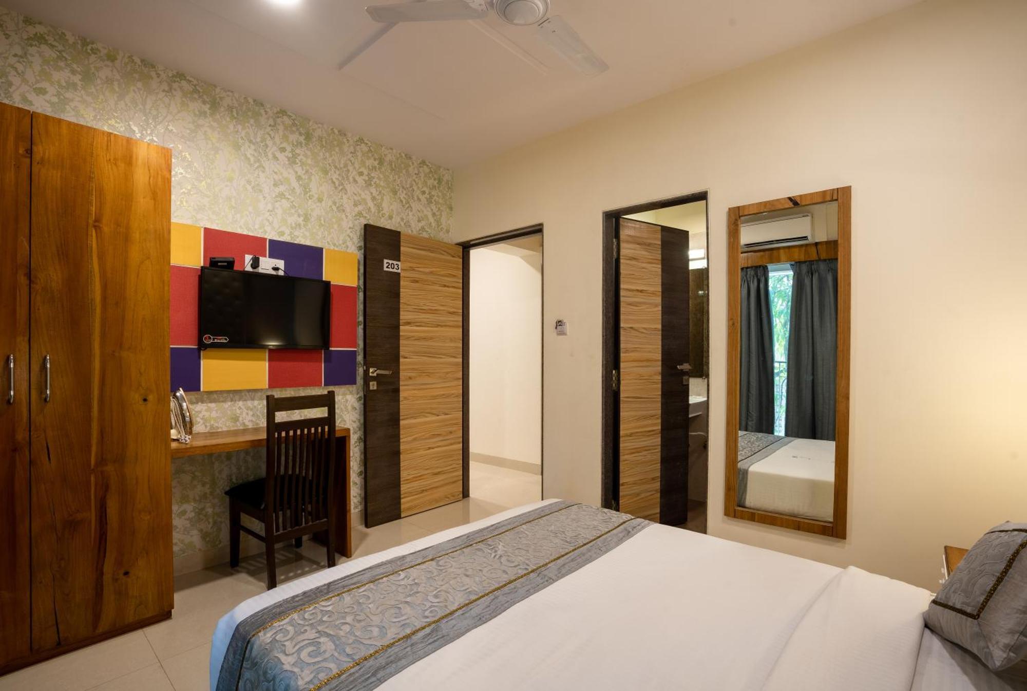 Home2 Suites And Service Apartments, Mumbai Airport Oda fotoğraf